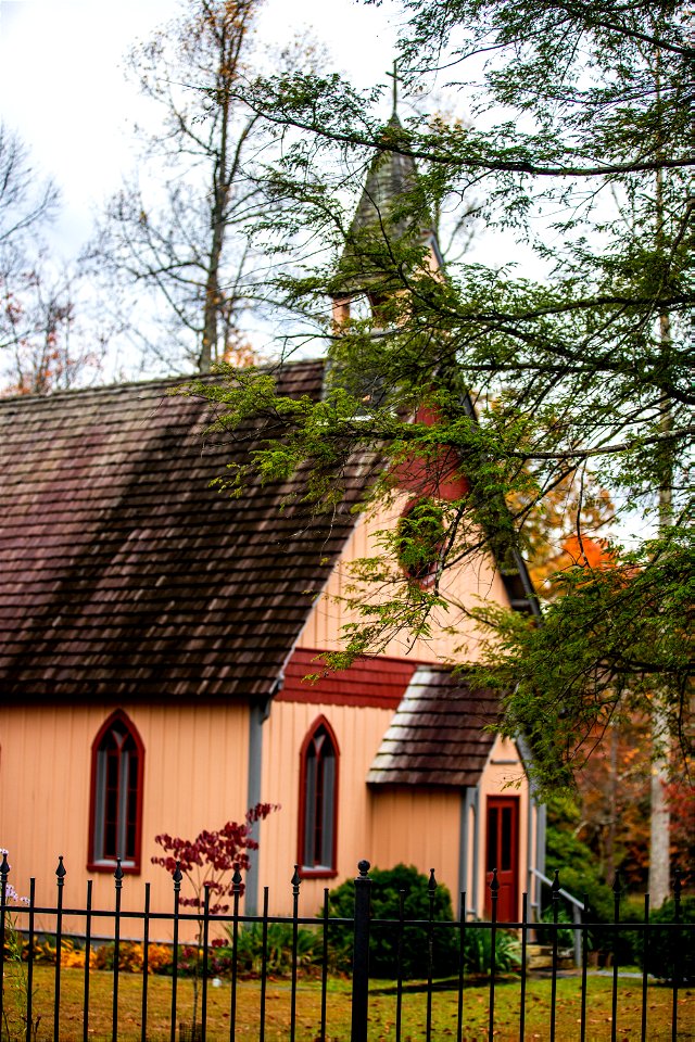 Historic Rugby Tennessee Episcopal Church and Town Hall