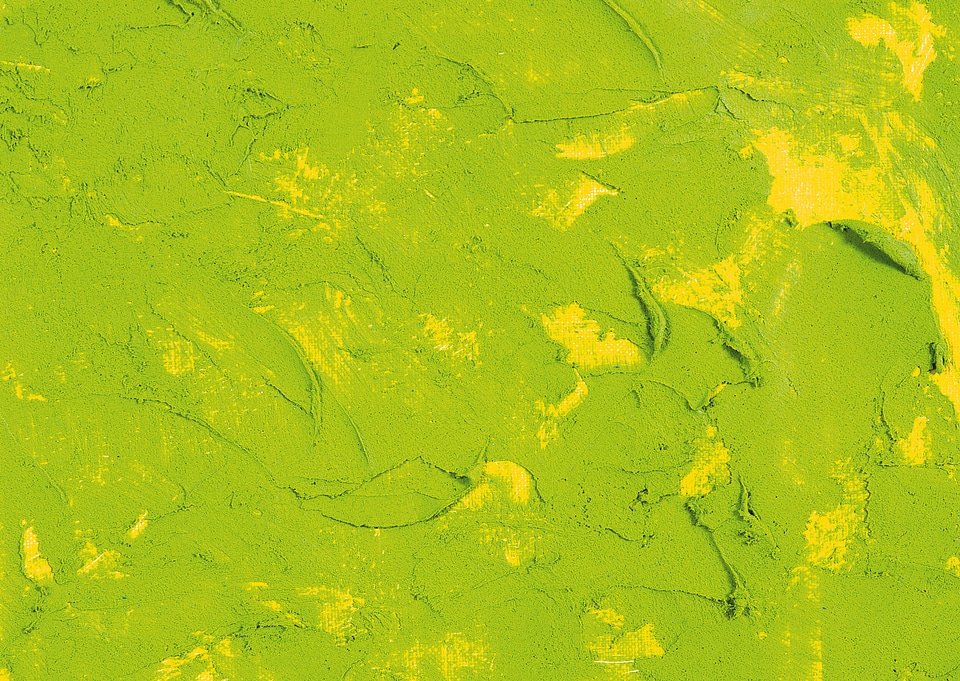 Green and Yellow Water Color Paint Texture