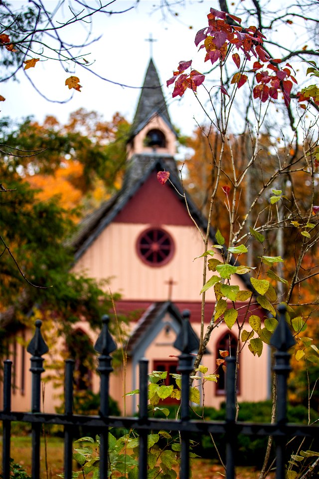 Historic Rugby Tennessee Episcopal Church and Town Hall