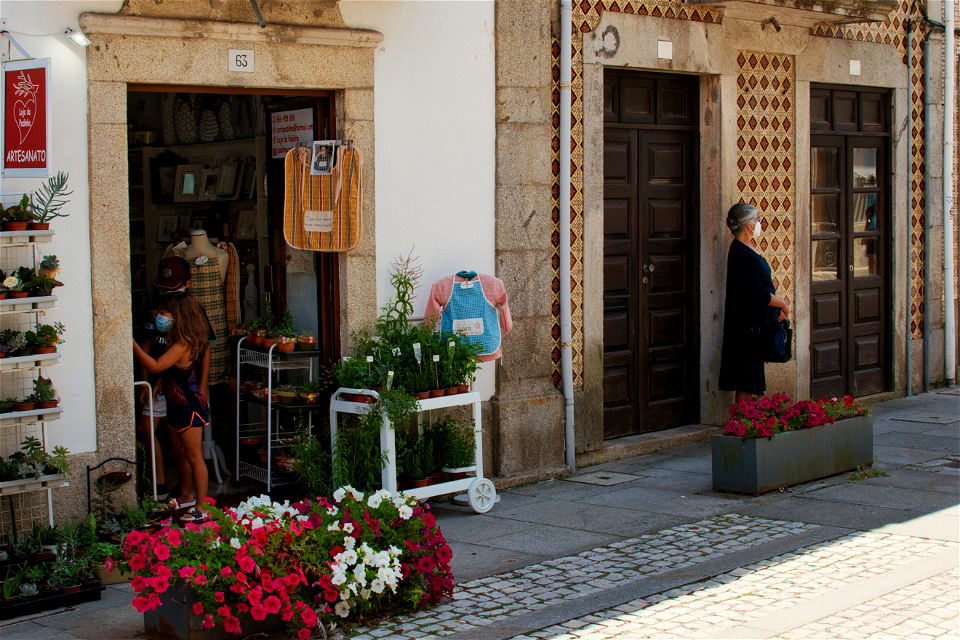 Caminha barrio histórico - historic area photo