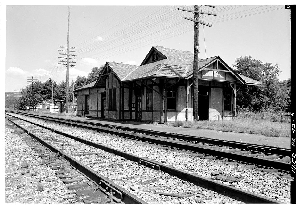 Shohola PA ERIE Station  July 1971