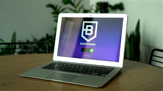 Connecting to a blockchain platform concept photo