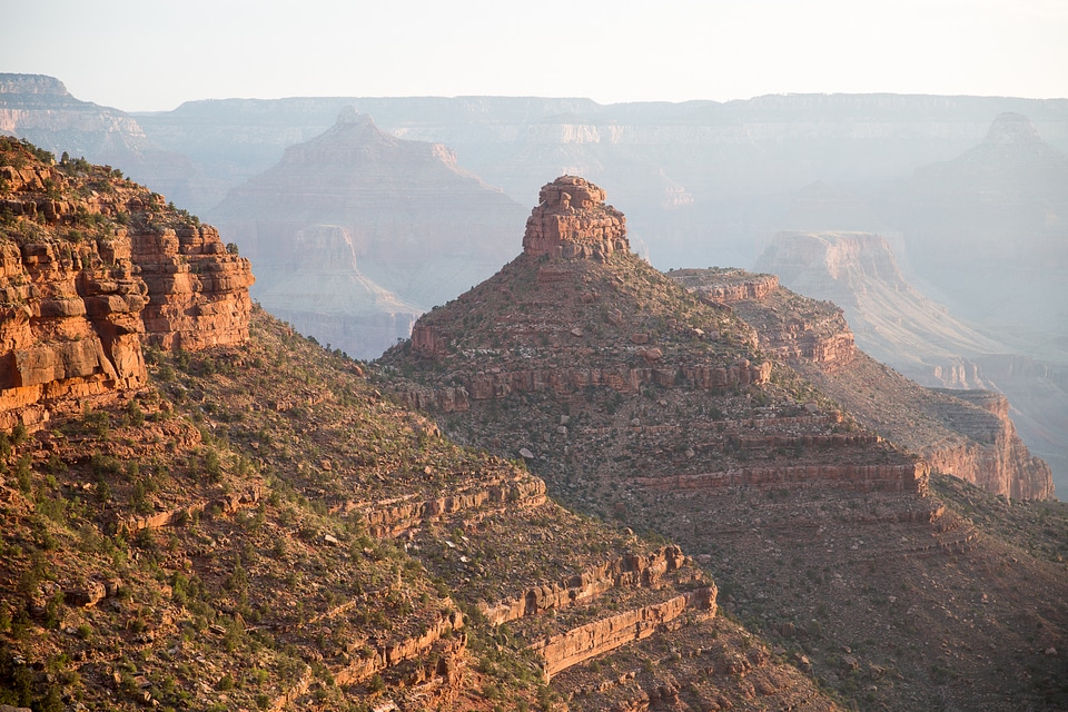 Kaibab trail, south rim, Grand Canyon national park, arizona photo