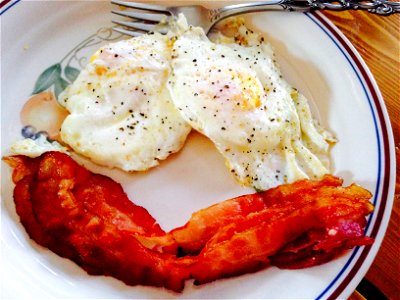 Eggs and Bacon Smile photo
