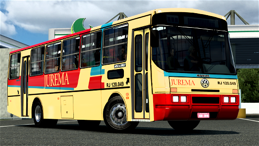 Ônibus Ciferal GLS VW Skin Jurema ETS2 Euro Truck Simulator 2 photo