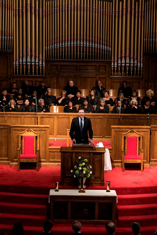 FBI Director Speaks on Civil Rights and Law Enforcement at Conference