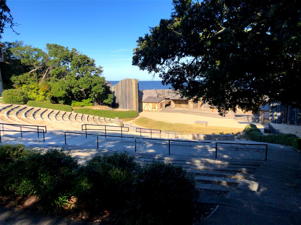 Waterside Theatre with no seats 11-20-2021