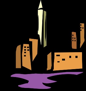 Icon for towns and buildings