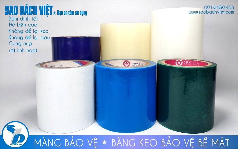 màng bảo vệ - băng keo bảo vệ bề mặt Sao Bách Việt 07 photo