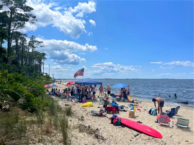 Etheridge Point Beach over July 4 weekend 2021