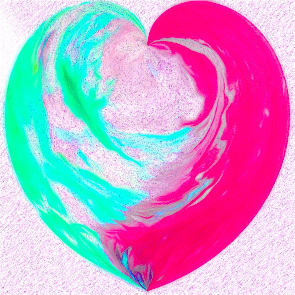 abstract heart03 photoshop