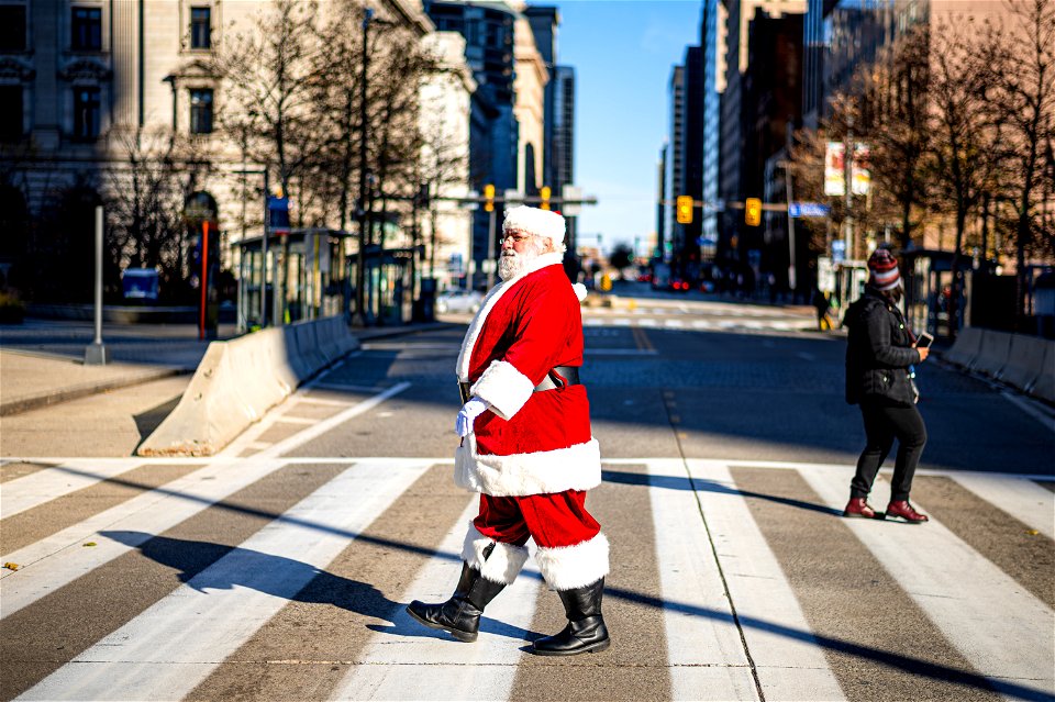 Cocoa with Santa Claus
