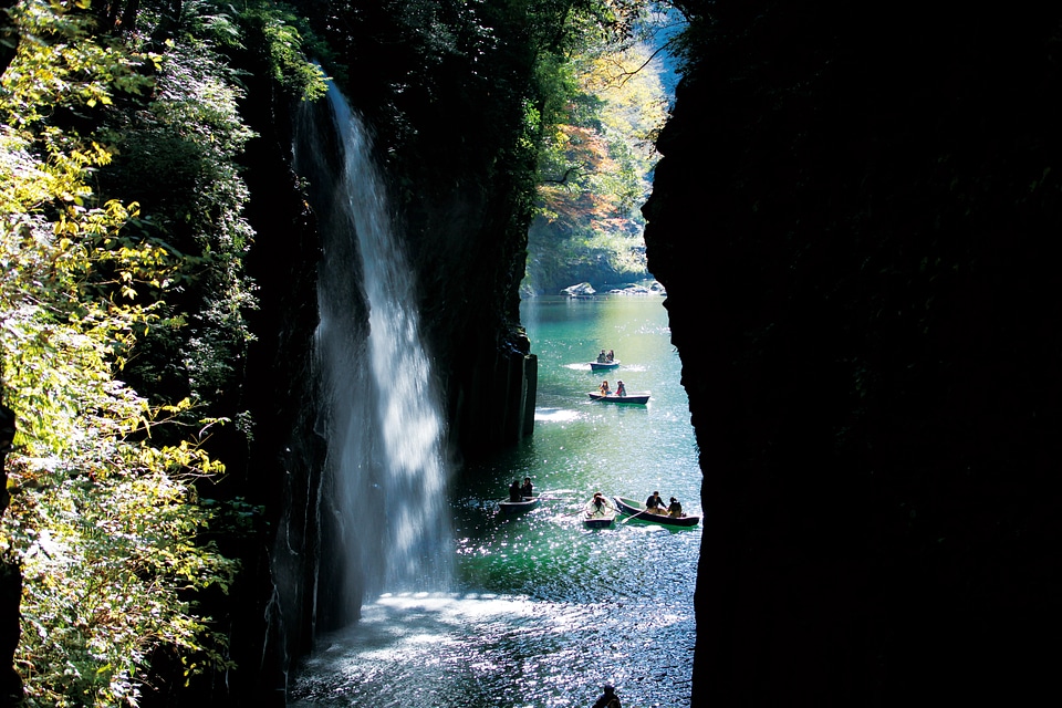 Takachiho Gorge in Takachiho Miyazaki-ken