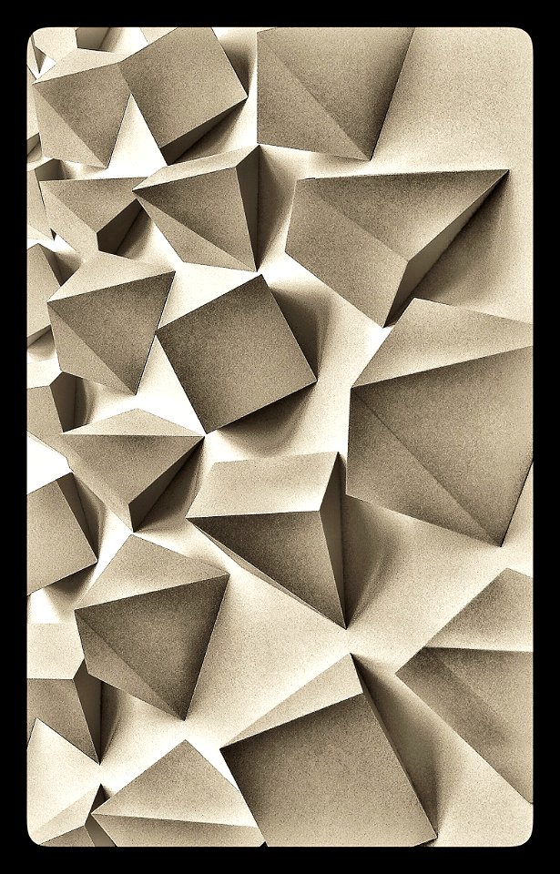 Geometric Wall Art at the Nelson Atkins Museum of Art photo