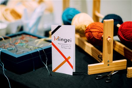 Mingei Day - Workshop traditonal textile crafts photo