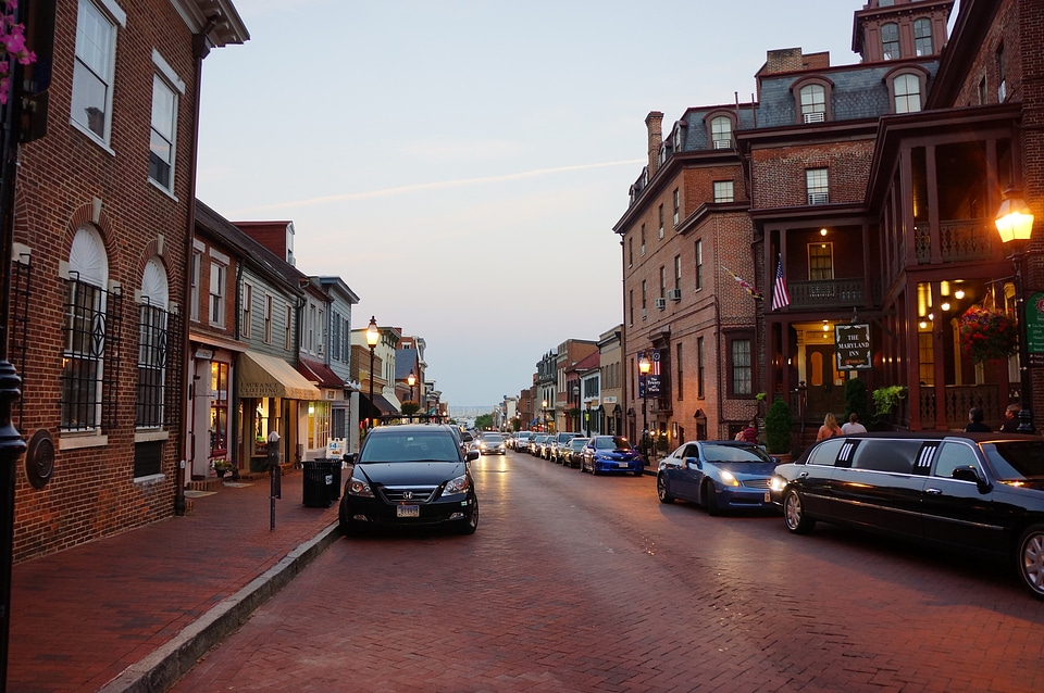 Main Street Annapolis Maryland