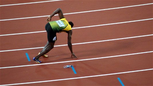 Usain Bolt, finale 4x100m