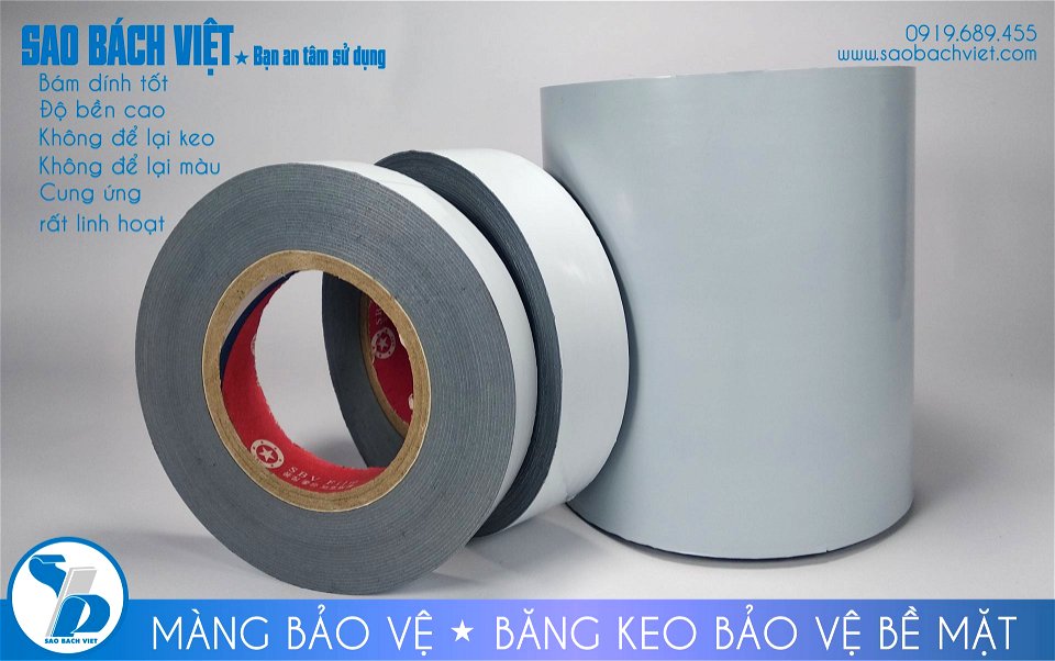 màng bảo vệ - băng keo bảo vệ bề mặt Sao Bách Việt 06