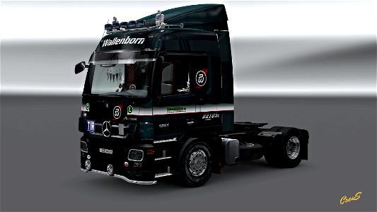 Actros mp3 Wallenborn skin
