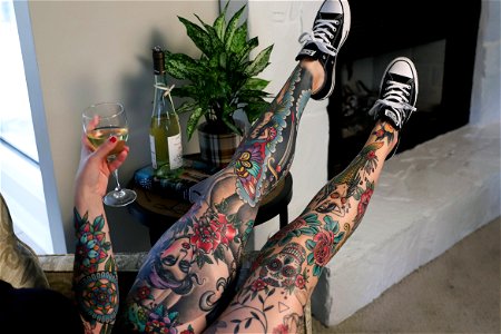 Tattooed Legs photo