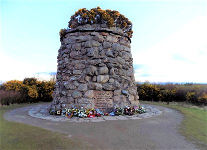 Culloden Battlefield Memorial Cairn 2 Near Inverness photo