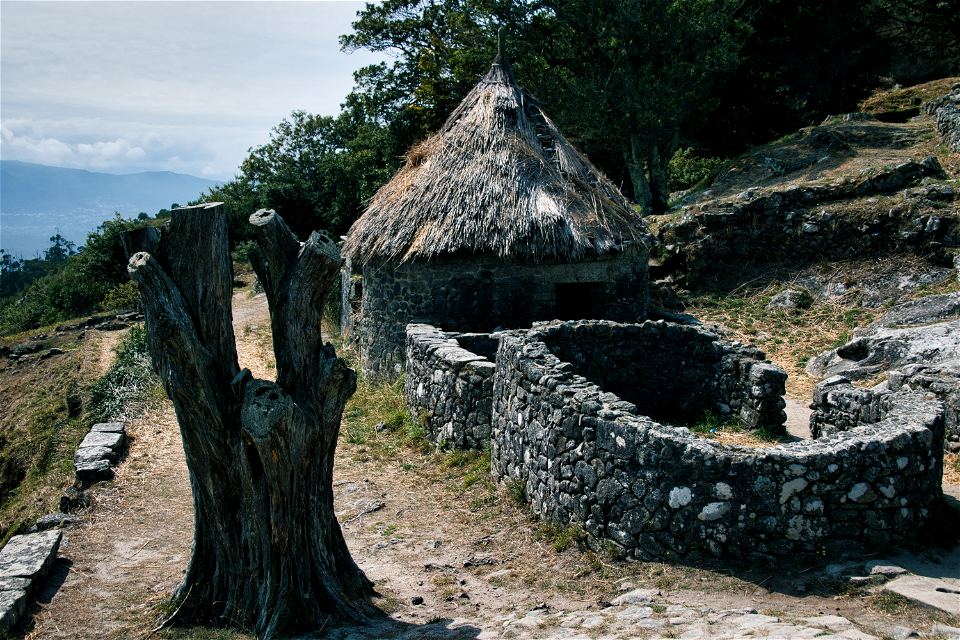 Castro de Santa Trega celta  -  Celtic Santa Trega settlement