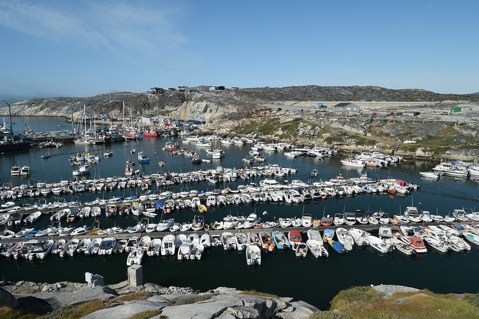 Greenland. Ilulissat. harbour
