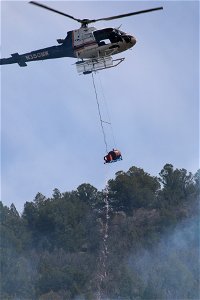 Helicopter Drip Torch for Prescribed Burning photo