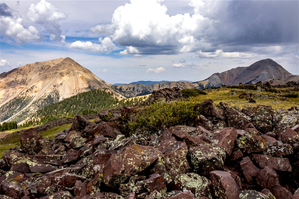 Mt Baldy and Mt Belknap