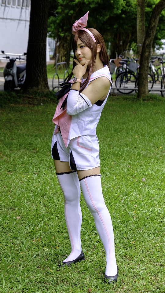 Anime cosplay Costume cute Asian Girl