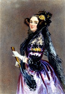 “I am more than ever now the bride of science. Religion to me is science, and science is religion” —Ada Lovelace photo
