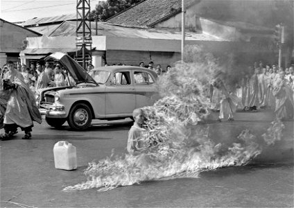 The Burning Monk, 1963 photo
