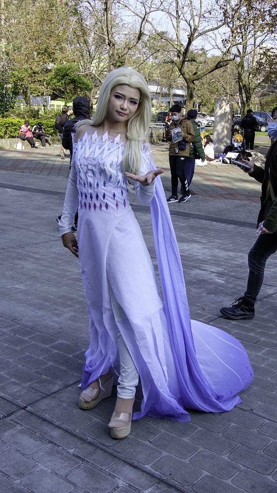 Anime cosplay Costume cute Asian Girl