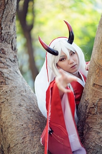 Anime cosplay Costume cute Asian Girl