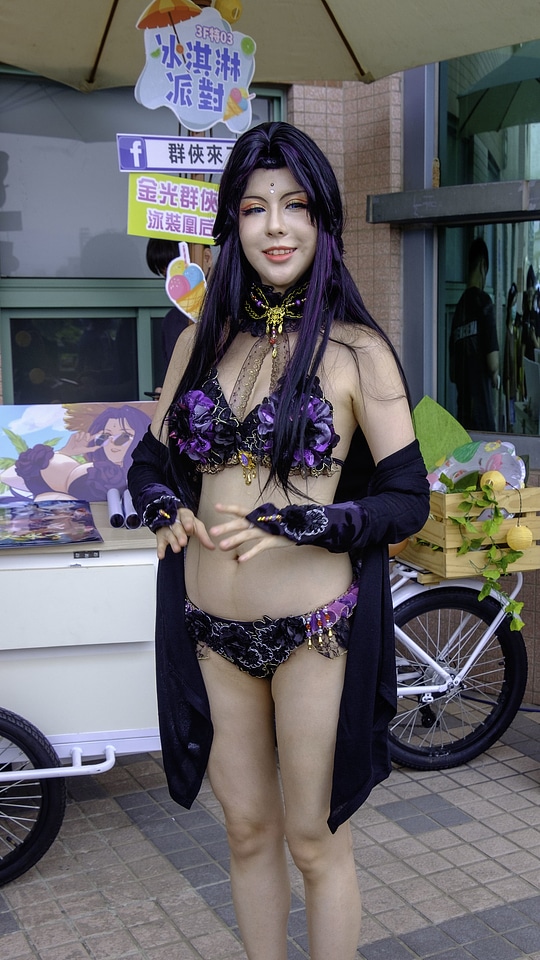 Anime cosplay Costume cute Asian Girl