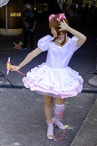 Anime cosplay Costume cute Asian Girl