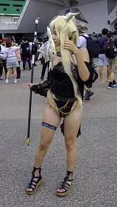 Anime cosplay Costume cute Asian Girl