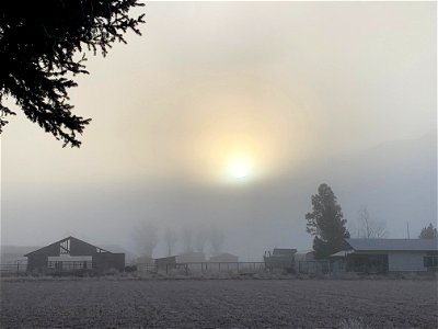 Fog Over Signal Peak photo