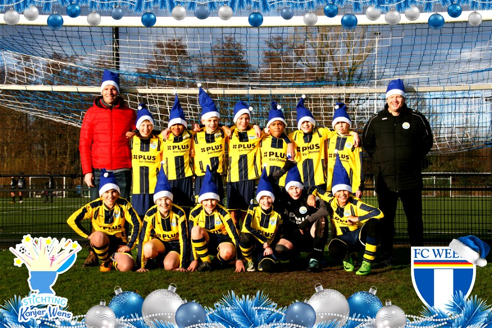 FC Weesp Kersttoernooi 2017 voor Stichting Kanjer Wens - Gesponserd door: LaLieFra.nl Wensballonnenshop.nl en Richi Franken Producties