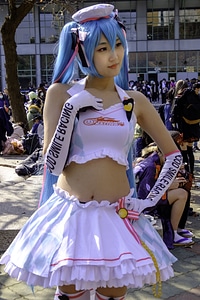 Anime cosplay Costume cute Asian Girl