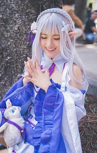 Anime cosplay Costume cute Asian Girl