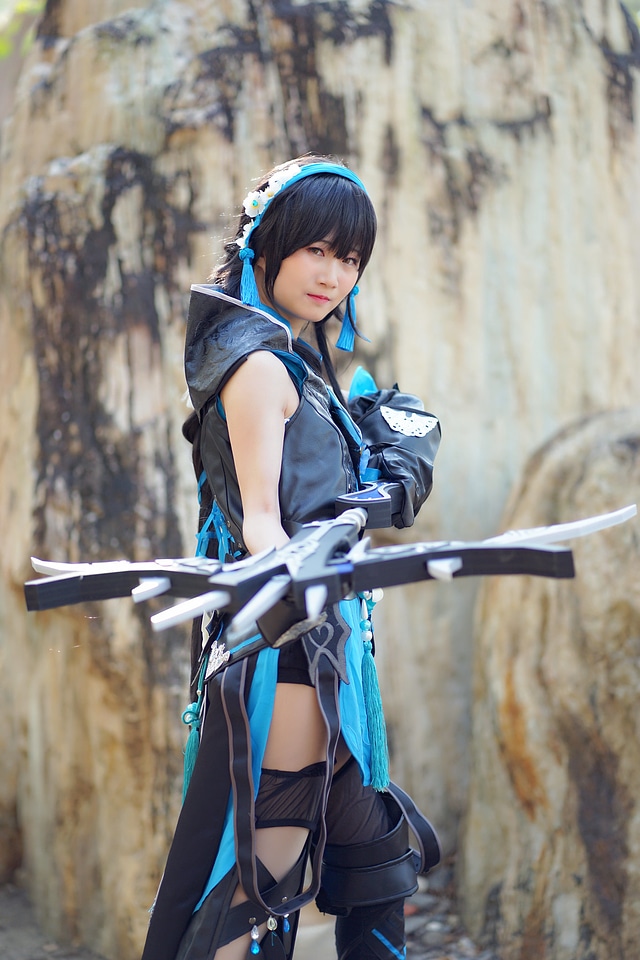 Anime cosplay Costume cute Asian Girl