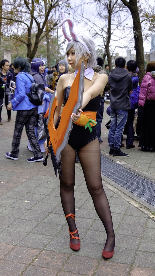 Anime cosplay Costume cute Asian Girl