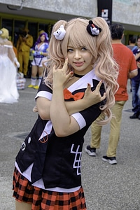 Anime cosplay Costume cute Asian Girl