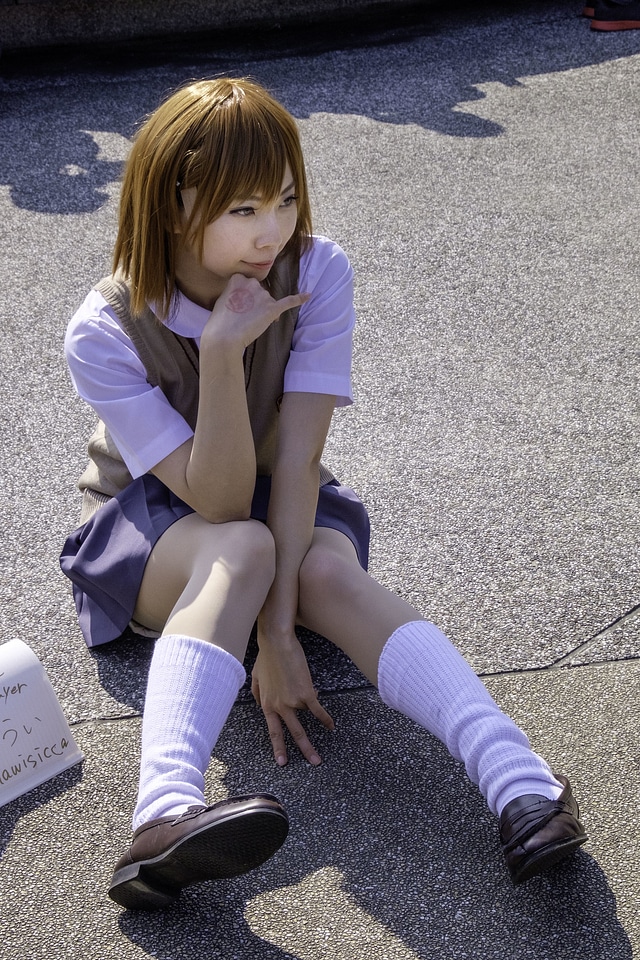 Anime cosplay Costume cute Asian Girl