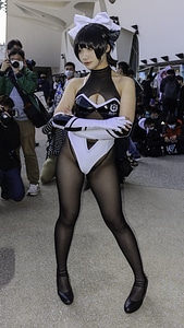 Anime cosplay Costume cute Asian Girl