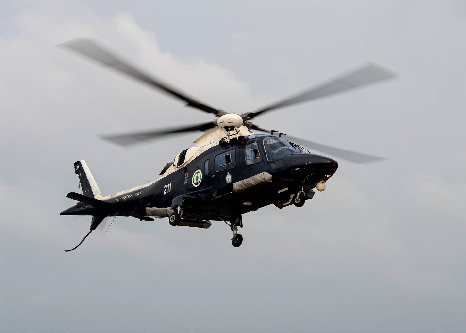 Nigerian Navy AgustaWestland AW109 helicopter