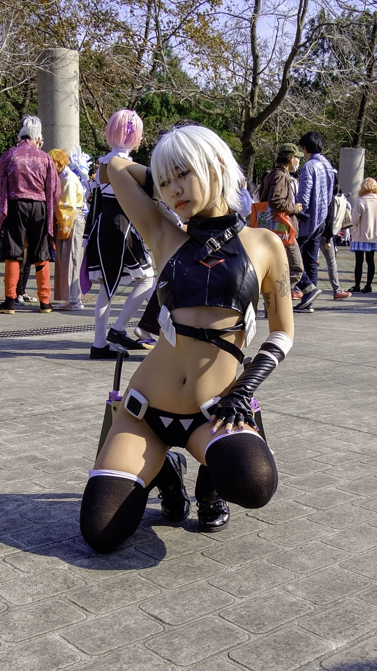 Anime cosplay Costume cute Asian Girl