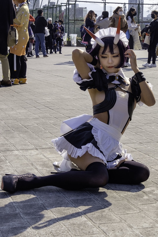 Anime cosplay Costume cute Asian Girl