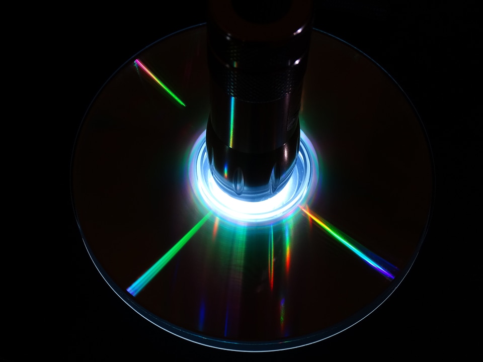 Computer silver floppy disk